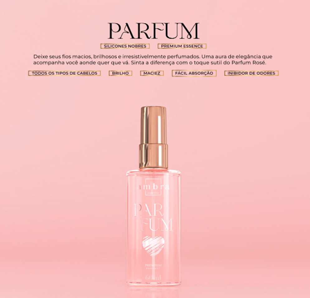 perfume para cabelos